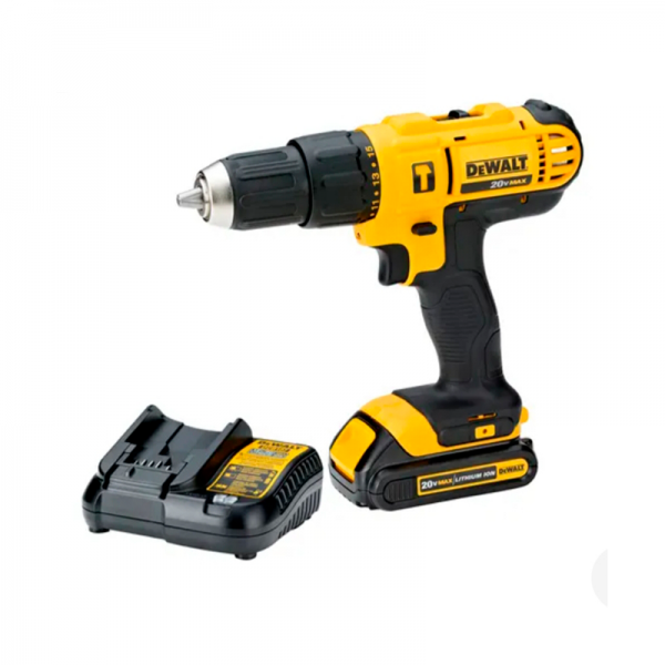 Taladro percutor 20V + 1 bat + cargador DeWalt Dcd776lc1-b2c